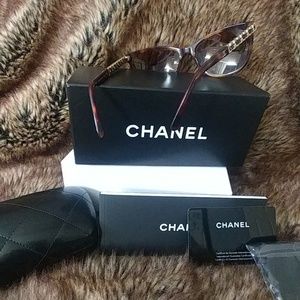 CHANEL Ladies Polarized Sunglasses